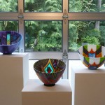Doug Randall, kiln cast glass bowls